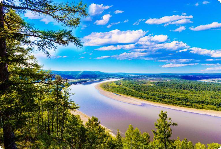 黑龙江,北国冰封雪锁的壮美风光